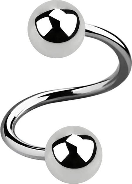 Immagine prodotto Star Piercing Anello argento spazzolato (senza ottone, Acciaio chirurgico 316L)