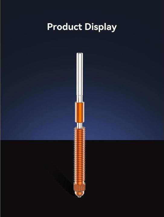 Image du produit Creality Licorne K2P Quick Swap Nozzle 0.6 (Tube de grenaillage)