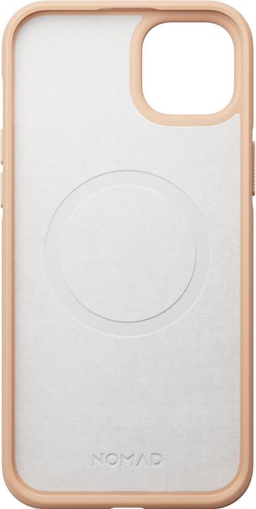 Actual product image Nomad Back Cover Modern Leather iPhone 14 Plus Beige (Apple iPhone 14 Pro Max)