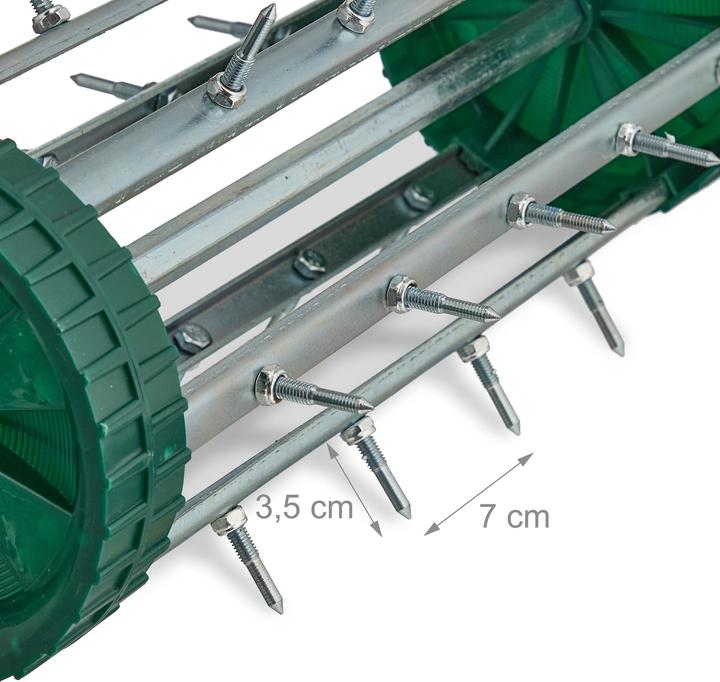 Actual product image Relaxdays Lawn aerator