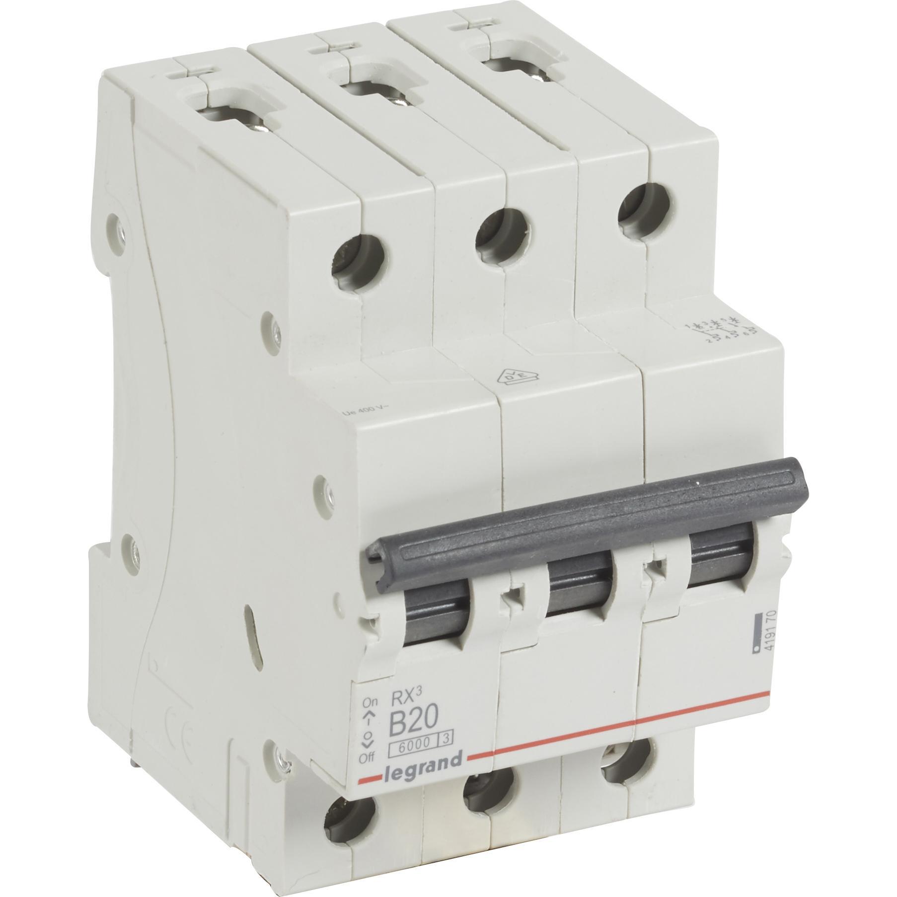 Legrand, Schutzschalter, RX3 Leitungsschutzschalter, 4 Stück