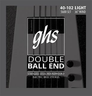 Actual product image GHS 5610 Double Ball End Bass 030/090 (4 x, Guitar, 0.03")