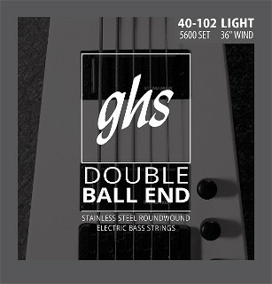 Produktbild GHS 5610 Double Ball End Bass 030/090 (4 x, Gitarre, 0.03")