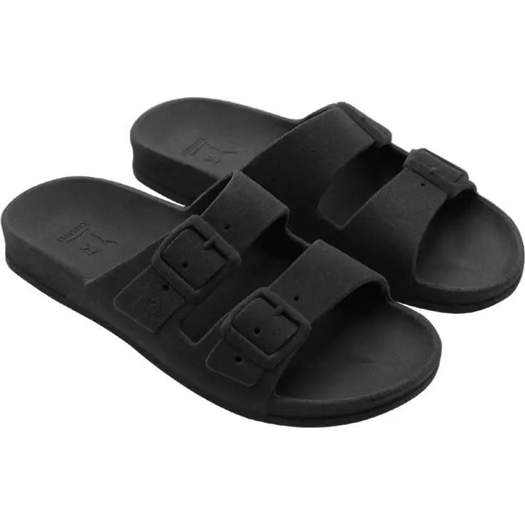 Cacatoès, Damen, Sandalen, Nuvem, Schwarz, (38)