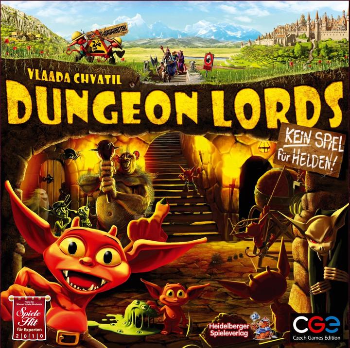 Actual product image CZ012 - Dungeon Lords, Board Game, for 2-4 Players, from 14 Years (German)