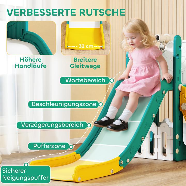 Actual product image Aiyaplay Kinderrutsche HDPE Gelb