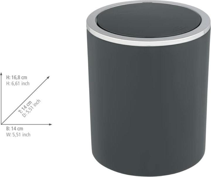 Produktbild Wenko Schwingdeckeleimer (2 l)