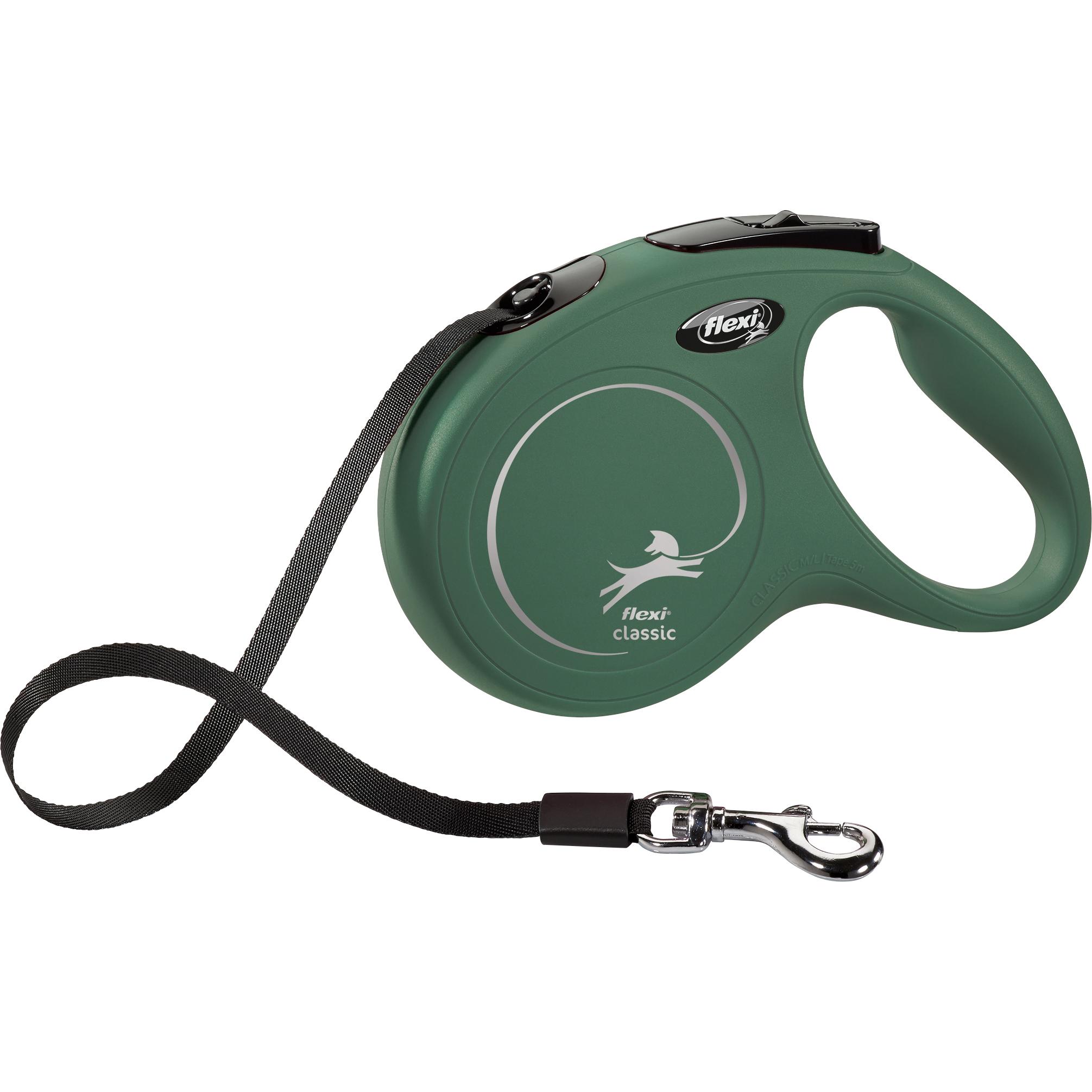 Comparer les prix de Laisse pour Chien Flexi Vert M
