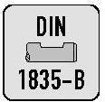 Image du produit Alpen Fraises d'angle DIN 1833 C type N D.25 mm 45 ° HSS-Co Nombre de dents 10
