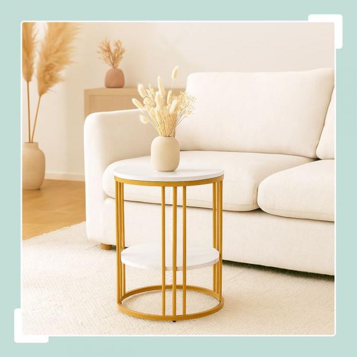 Actual product image Relaxdays Side Table (40 x 40 x 56 cm)
