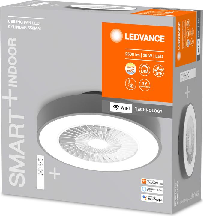 Immagine prodotto Ledvance Ventilatore Da Soffitto Wifi Intelligente Tw Gr (2300 lm)