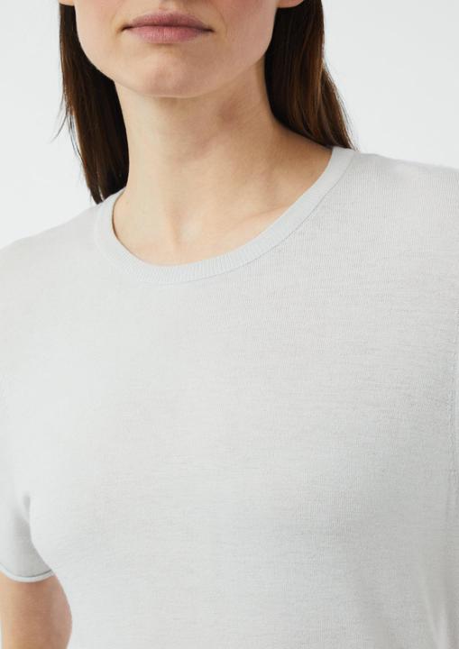 Produktbild Comma Strickpullover Kurzärmeliger Feinsrickpullover mit Rollsaum (32)