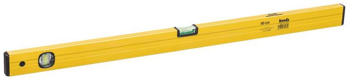 Produktbild kwb Wasserwaage, Aluminium, 80 cm (80 cm)