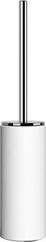Gessi Anello, Toilettenbürstengarnitur zur Wandmontage Behälter matt weiss, 63743