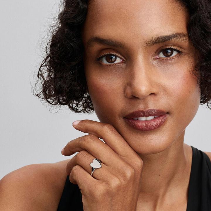 Actual product image Pandora Gravierbares Herz Ring (44, 925 Silver)