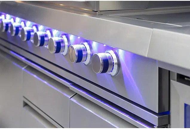 Actual product image Mustang Ametist Gas Grill / Summer Kitchen, 6 + 2 Burners