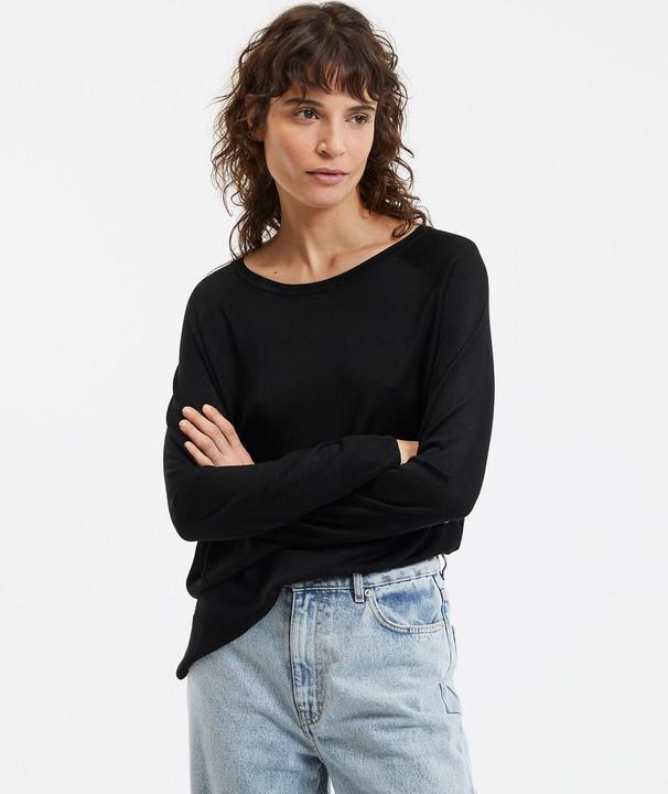 Immagine prodotto La Redoute Collections Pullover mit Rundhalsausschnitt aus Feinstrick (S)