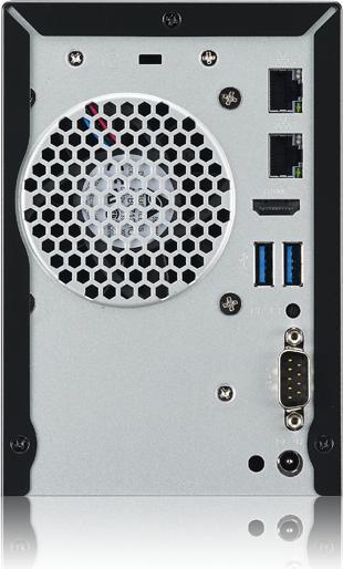 Immagine prodotto Thecus NAS N2810PLUS 2bay Intel RAM 2x 1GbitLAN