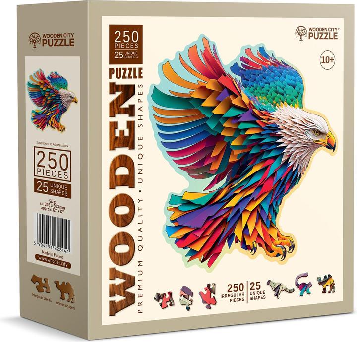 Produktbild WoodenCity Bright Eagle (250 Teile)