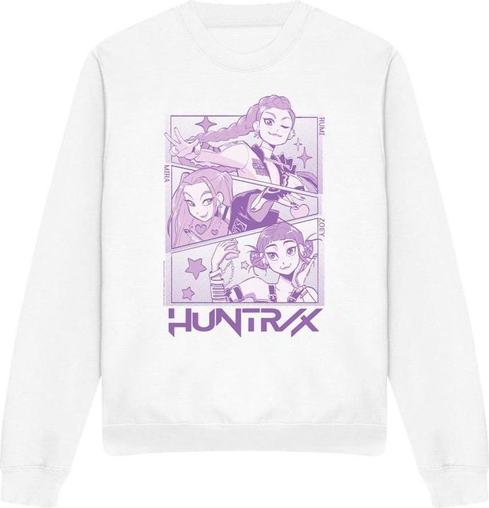 Image du produit K-Pop Demon Hunters - Sweat motif Huntr/X style Panneau - Adulte (M)