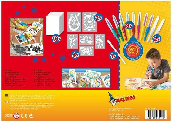 Productafbeelding Malinos Blopens Airbrushstiften (Veelkleurig, 11 x)