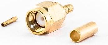 Produktbild Varia RP-SMA-Stecker für RG316 Kabel, Crimp Version