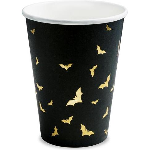 Partydeco, Einweggeschirr, Trick or Treat Party-Becher (8 x)