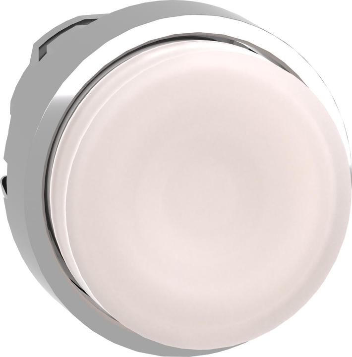 Actual product image Schneider Electric Illuminated push-button white round 22mm IP66