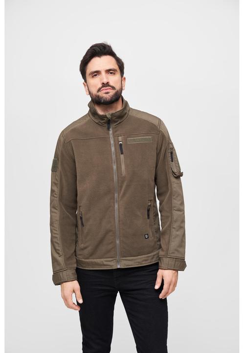Produktbild Brandit Fleece Ripstop Outdoorjacke Grösse XXL Farbe Oliv (XXL)