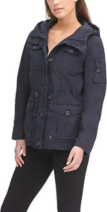 Produktbild Levis Giacca da Campo con Cappuccio e Quattro Tasche in Cotone (L)