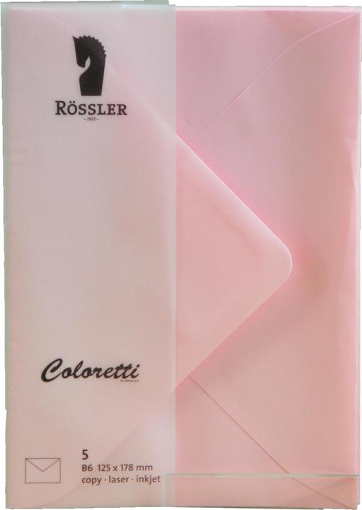 Magni Envelopes Coloretti B6 5s pink