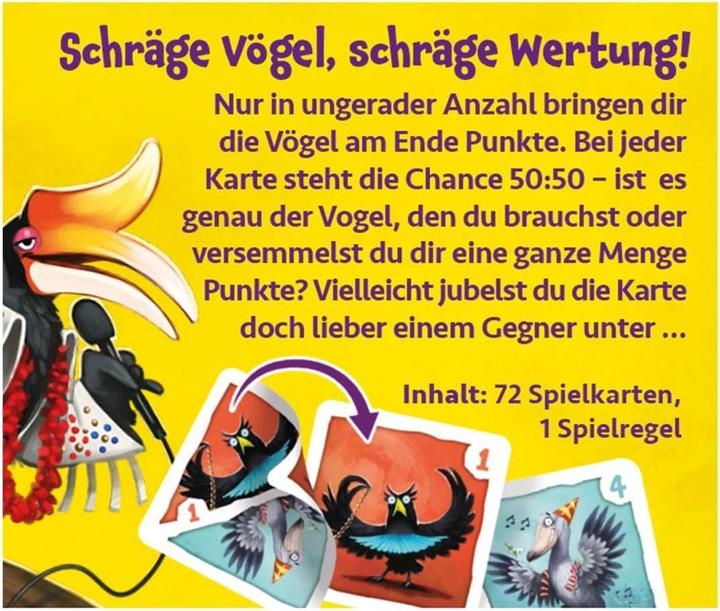 Actual product image Game Factory Weird birds (German)