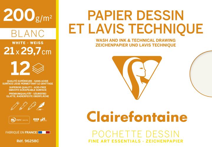 Immagine prodotto Clairefontaine Lezioni d'arte (160 g/m², 480 x)