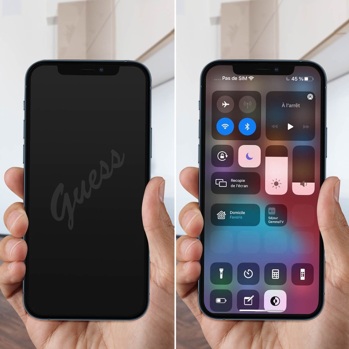 Image du produit Guess Verre de protection (1 pièce(s), Apple iPhone 12)