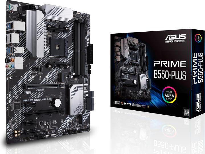 ASUS PRIME B550-PLUS (AM4, AMD B550, ATX)
