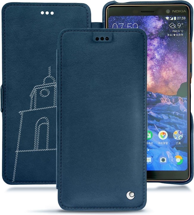 Actual product image Noreve Leather case horizontal (Apple iPhone 7 Plus)