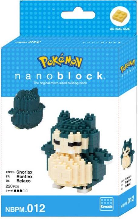 Image du produit Nanoblock Pokemon Snorlax