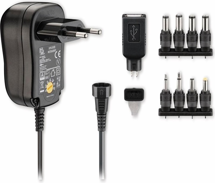 Image du produit Goobay Adaptateur secteur universel 3V-12V 1.0 A