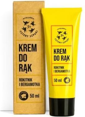 Produktbild Mydlarnia Cztery Szpaki Sea Buckthorn And Bergamot Hand Cream 50Ml (50 ml)