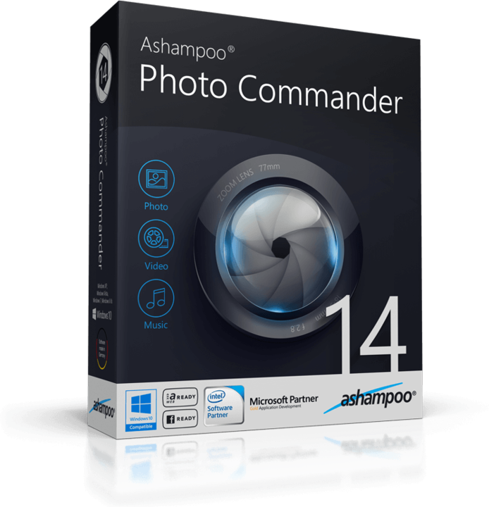 Produktbild Ashampoo Photo Commander 14 (1 User, unbegrenzt)