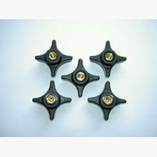 Immagine prodotto Manfrotto Manopola per set di collari 5 pezzi (Adattatore per stativo)