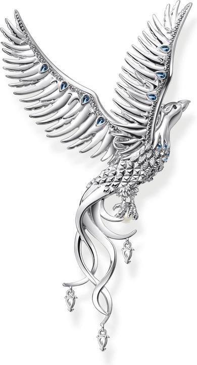 Produktbild Thomas Sabo Anhänger Phönix mit Blauen Steinen Silber (925er Silber)