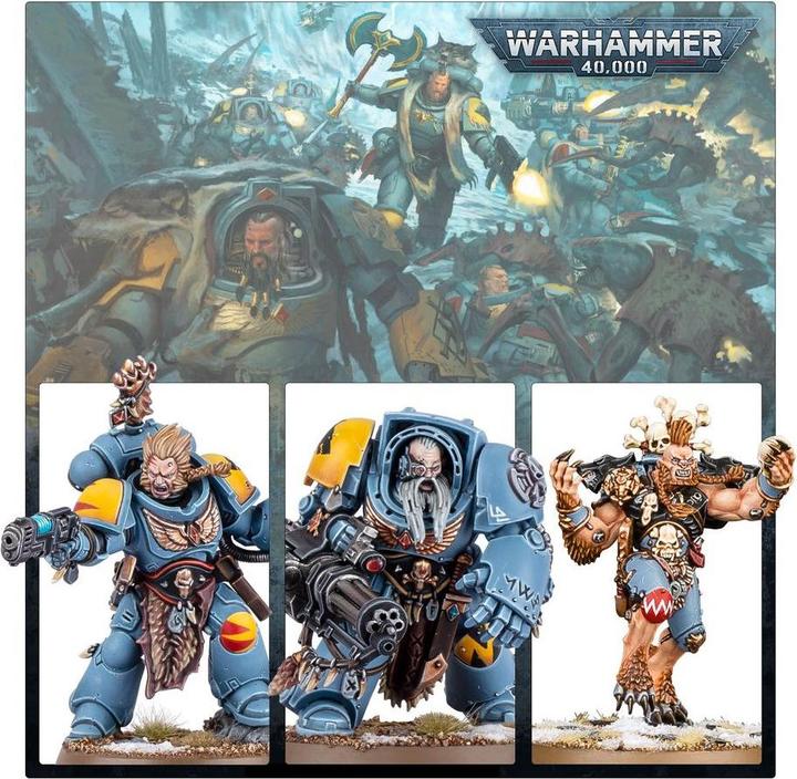 Image du produit Warhammer Fantasy Combat Patrol - Space Wolves (Matières plastiques)