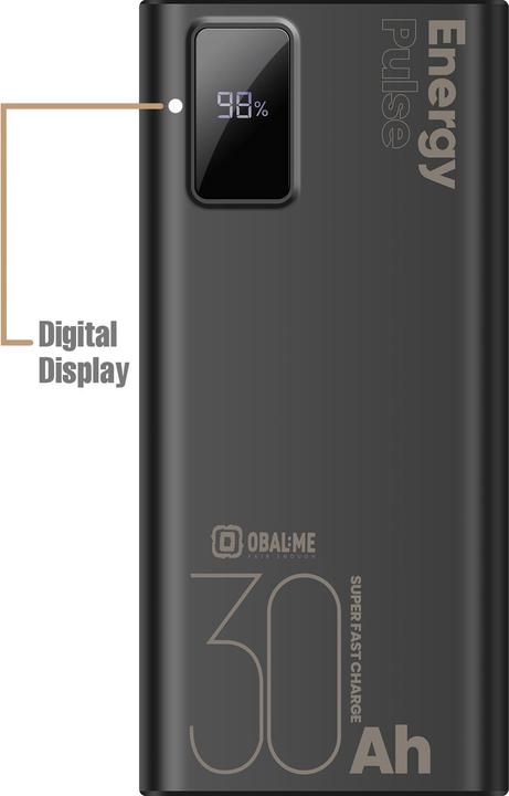 Image du produit Obal:Me EnergyPulse (30000 mAh, 23 W, 111 Wh)
