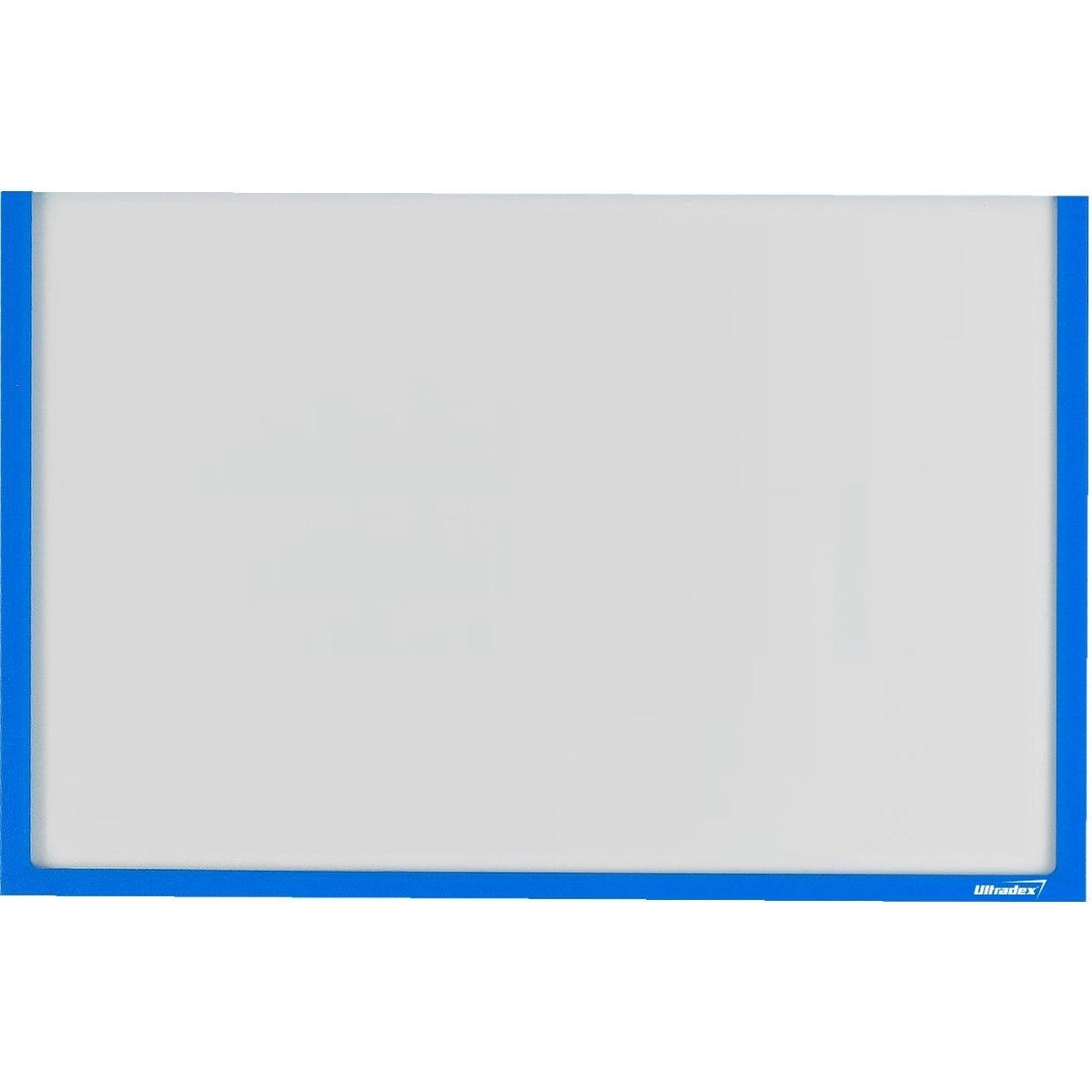 Ultradex, Mappe, Infotaschen für DIN A2 quer BxH 610x415mm selbstklebend VE=1 Stück blau (A2, 1 x)