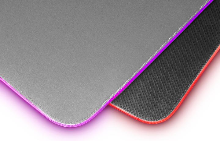 Productafbeelding Mars Gaming MMPRGB2S RGB Muismat XXL Zilver (XXL)
