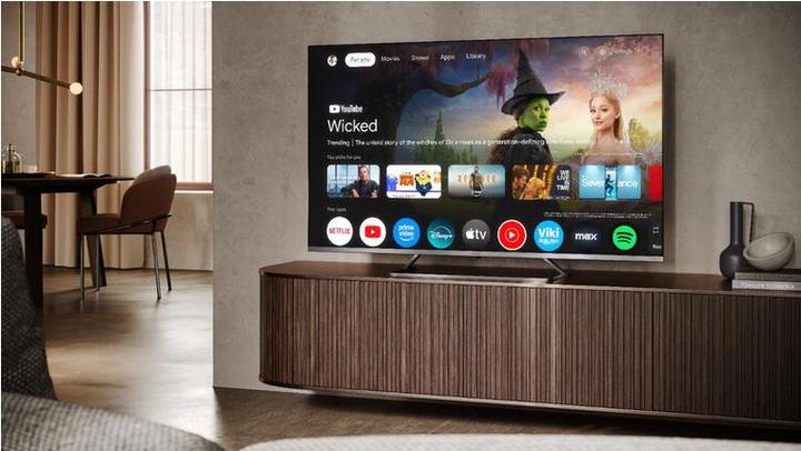 Actual product image Sharp TV 50JP7465E 50, 3840 x 2160 (Ultra HD 4K), Mini LED (50", Mini-LED, QLED, 4K, 2025)