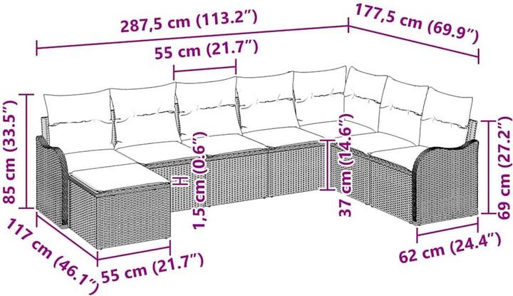 Produktbild vidaXL Haley