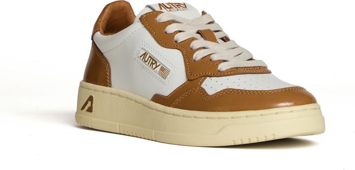 Image du produit Autry Sneakers Medalist Low Bianco, Brown Sugar (40)