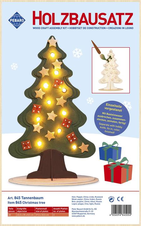 Produktbild Pebaro Holzbausatz Tannenbaum